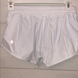 lululemon hotty hot shorts- pretty short